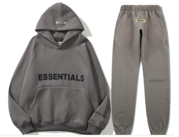 Essentials Charcoal Tracksuit – Sleek & Comfortable Wear