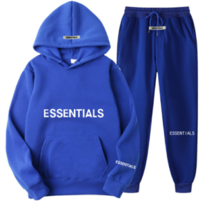 Essentials Blue Tracksuit – Stylish & Comfortable