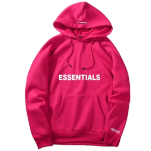 Pink Essentials Hoodie – Cozy, Stylish & Vibrant Streetwear