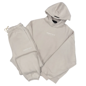 FEAR OF GOD ESSENTIALS SILVER CLOUD TRACKSUIT